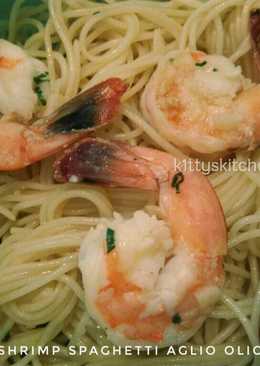 Shrimp Spaghetti Aglio Olio #PR_Pasta