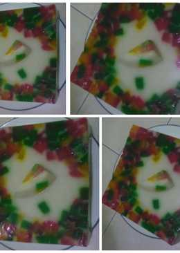 Puding mozaik susu santan yummie ð'