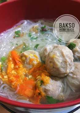 Bakso homemade kenyal