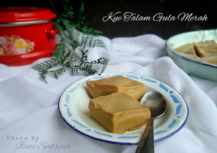 gambar untuk resep Kue Talam Gula Merah