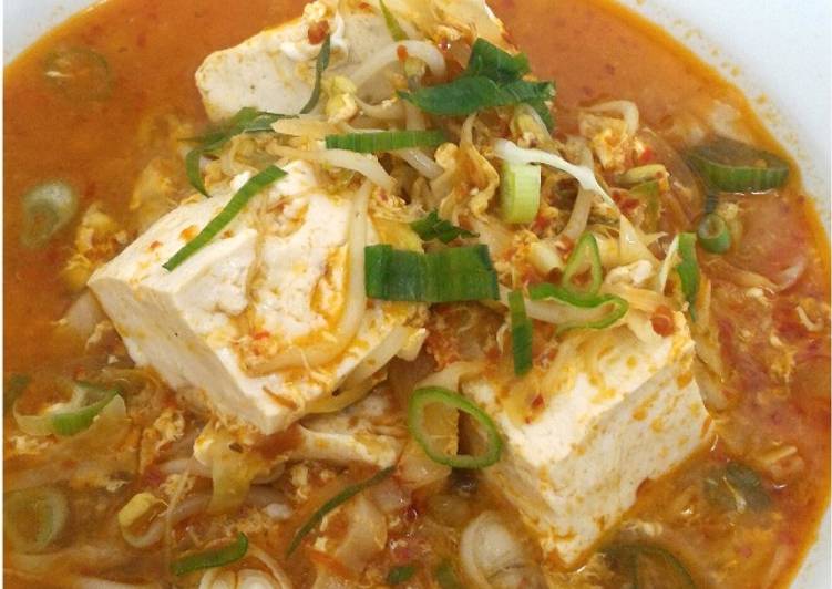 resep masakan Sundubu Jjigae/Sup Tahu Pedas