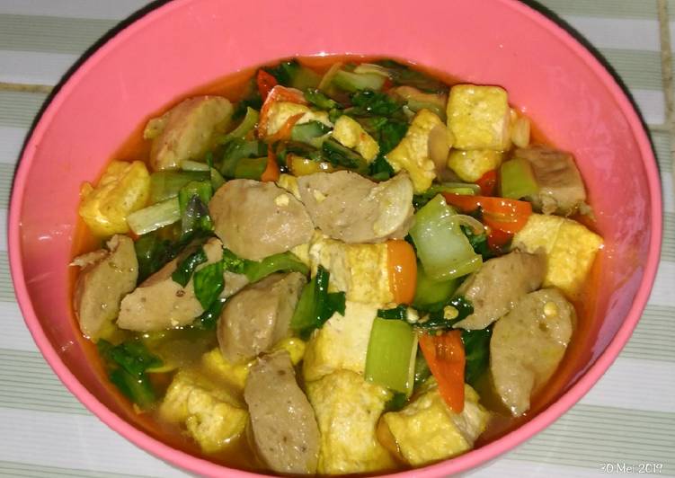  Resep Tumis baby pokcoy dg tahu dan bakso oleh Bunda Imas 