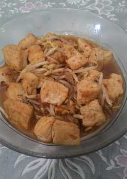 Tumis tahu n toge