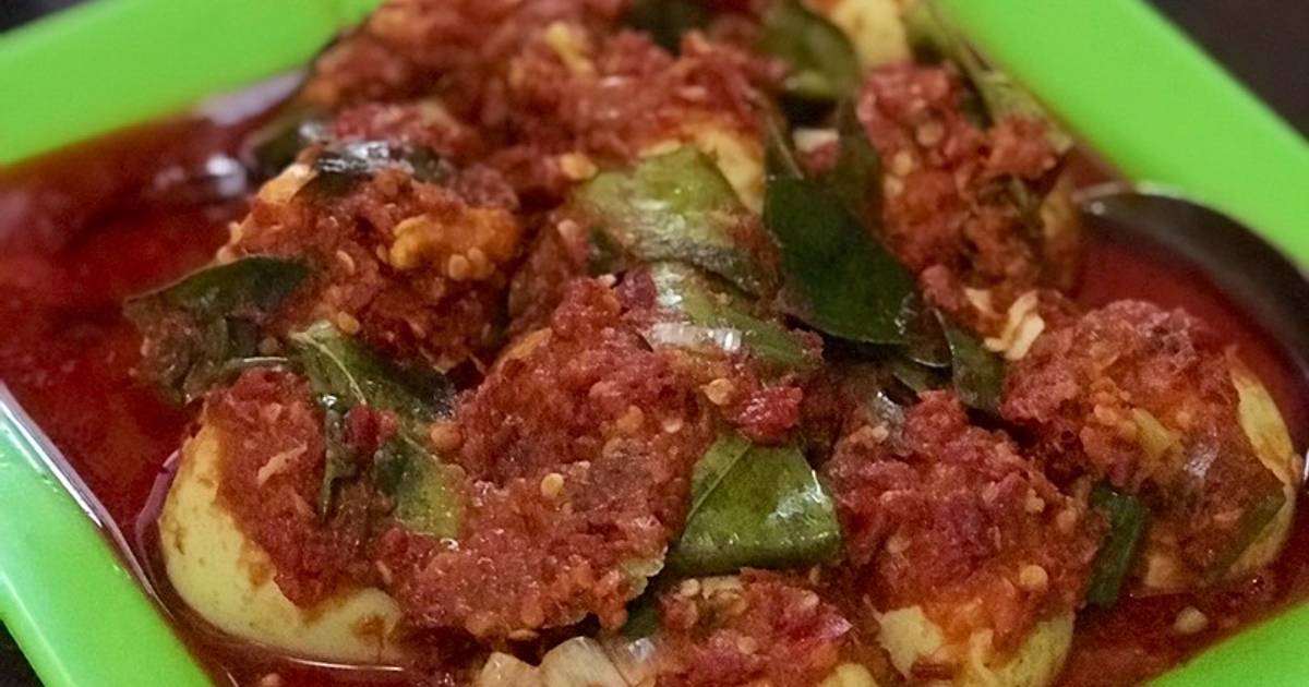 139 resep telur bulat balado enak dan sederhana - Cookpad