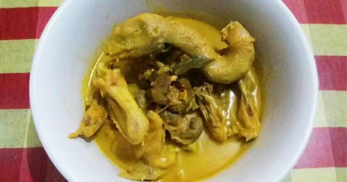  Gulai  ayam  kampung 18 resep Cookpad