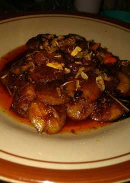 Semur jengkol betawi