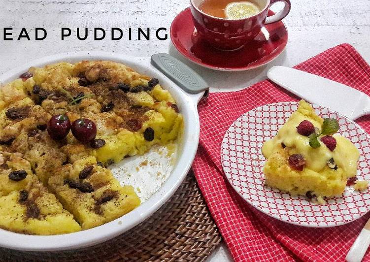 resep masakan Bread Pudding