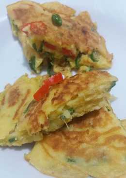 Omelette special keju