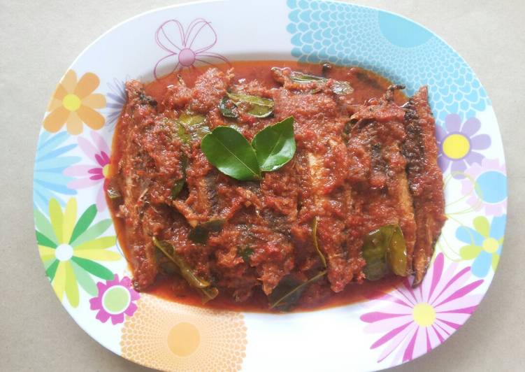 Pindang tongkol bumbu merah
