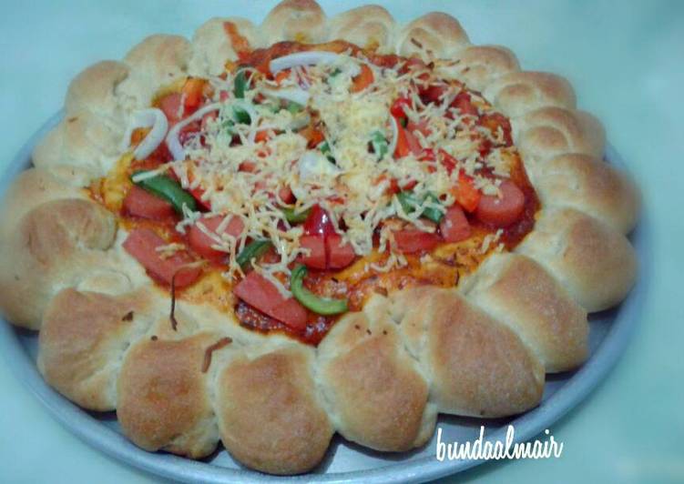 resep Pizza super supreme cheesy bites mamamia lezatos ??