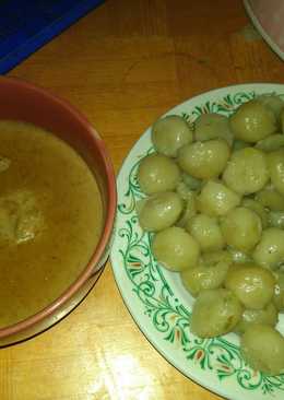 Cilok bumbu kacang