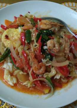 Mie goreng Indomie rica-rica saus tiram
