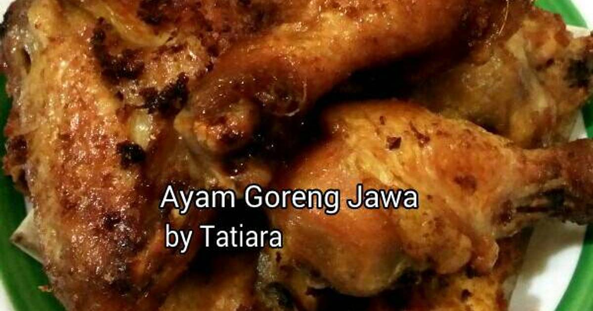 Resep Ayam Goreng Jawa ala Tatiara