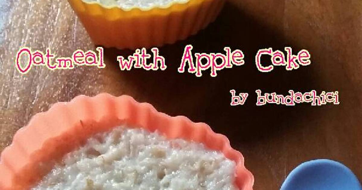 Resep Oatmeal with Apple Cake