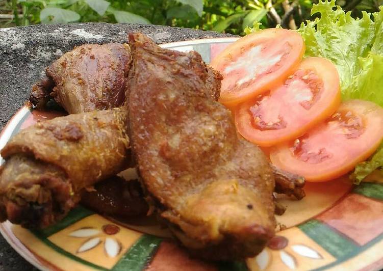 gambar untuk resep makanan Bebek goreng presto