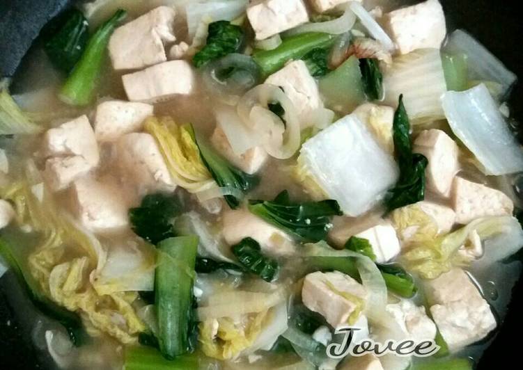 gambar untuk resep makanan Tumis Pokcoy Sawi Putih dan Tahu