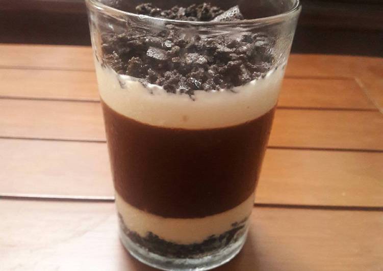 cara membuat Cheese Cake Oreo No Bake No Mixer tersimpel ????