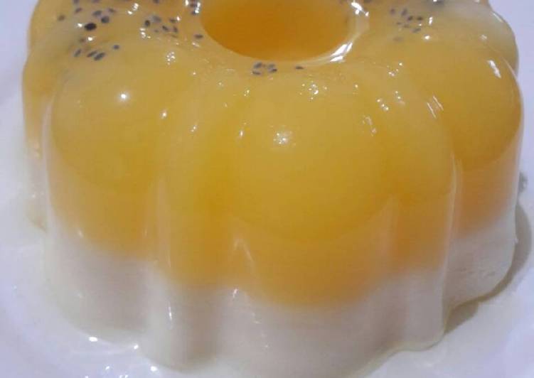 gambar untuk resep Puding busa orange