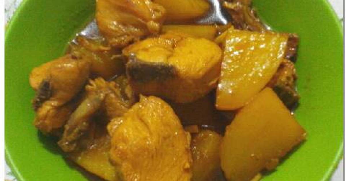 Resep Ayam Kecap plus Kentang ala Selly Kahuluge