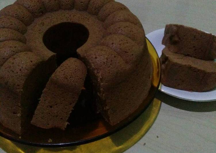 gambar untuk resep Bolu Nutrijel Coklat Simpel