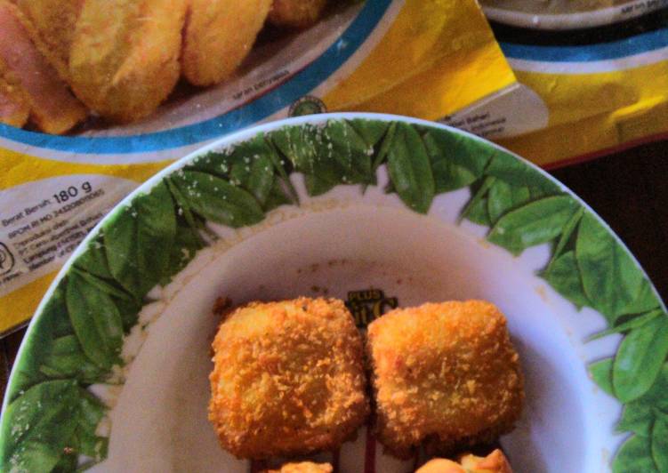 gambar untuk resep Nugget&siomay instan