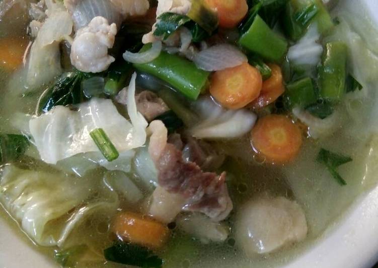 Resep Sayur sop tetelan sapi mantap Dari Enii Rohaeni