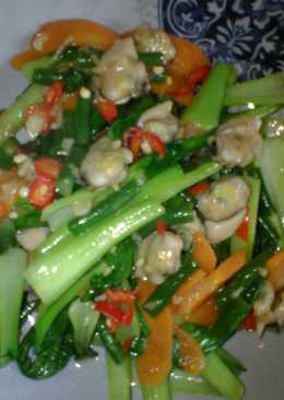 FrY shells mix With Vegies (tumis kerang Campur sayur-sayuran)