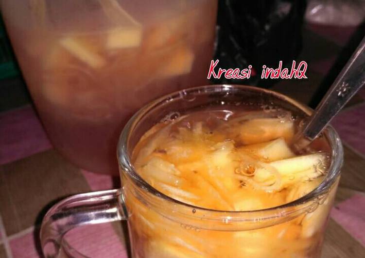 resep makanan Es Blewah Marjan coco pandan