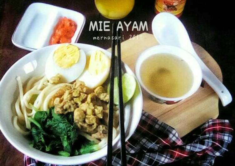 Resep Mie ayam Dari Dapur mba Mer a.ka merna kitchen