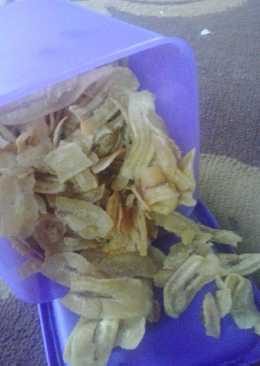 Keripik pisang asin