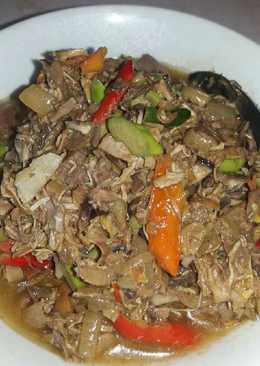 Tumis jantung pisang