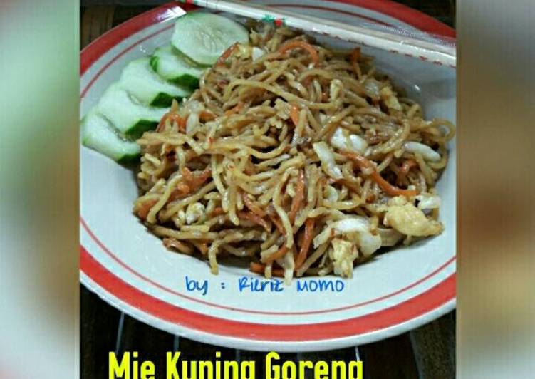 resep lengkap untuk Mie Kuning goreng