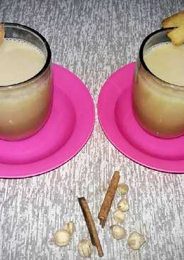 Wedang jahe susu