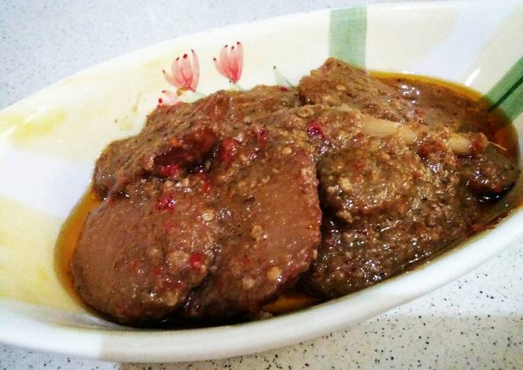 resep makanan Opor jengkol sedap mantapp