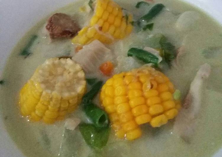 gambar untuk cara membuat Sayur lodeh