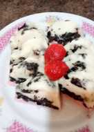 Chesee Cake Puding Strawbery ala Dapoer Mommy