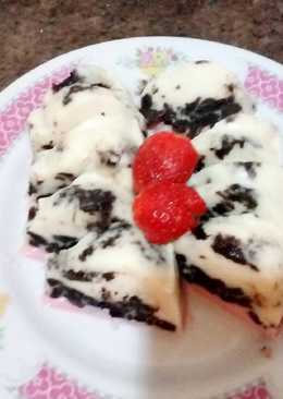 Chesee Cake Puding Strawbery ala Dapoer Mommy