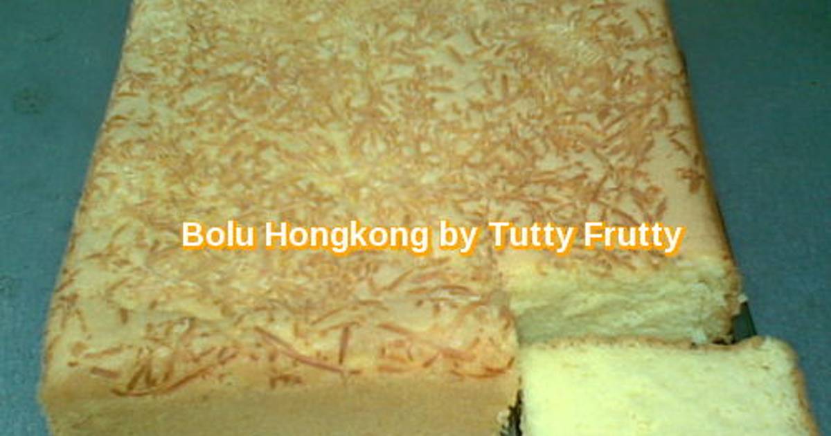 Resep Bolu Hongkong