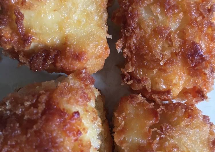 resep lengkap untuk Nugget Ayam Keju Sederhana