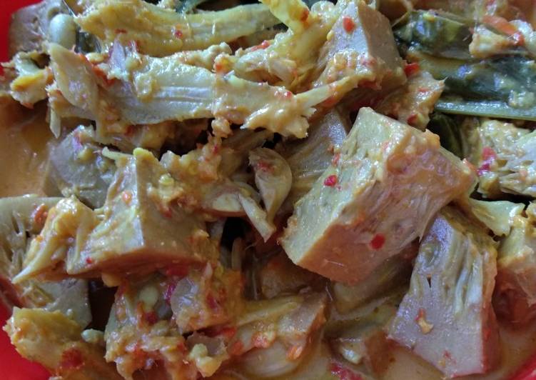 Gulai nangka ikan teri foto resep utama
