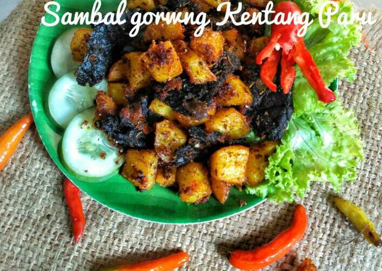 cara membuat Sambal goreng kentang paru #KitaBerbagi