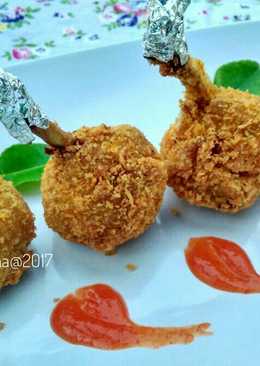 Pentul sayap ayam goreng panir