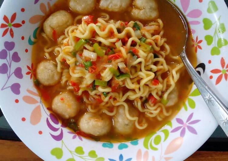 resep makanan Cimol Kuah ala Anak Kos ??