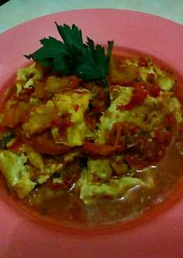 Sambel telur dadar