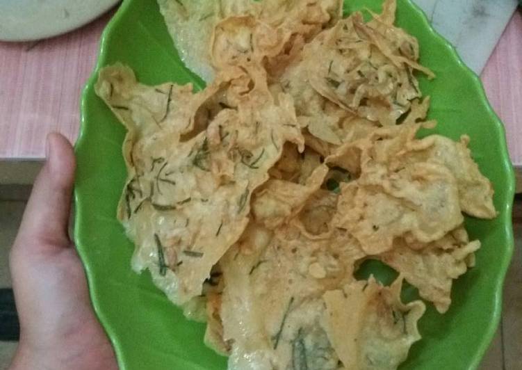 gambar untuk resep Peyek udang papay