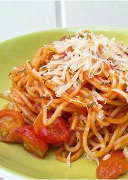 28 resep spageti saos tomat enak dan sederhana - Cookpad