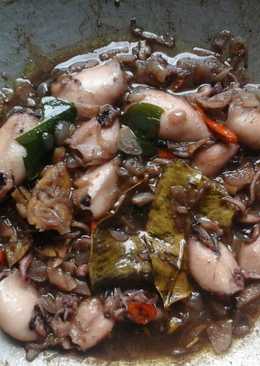 Cumi masak hitam JTT