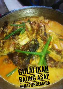 Gulai Ikan Baung Asap