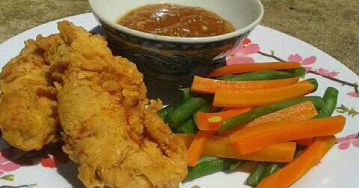 Resep Chicken Steak with Brown Sauce ala Melka Faradilla Husna Sembiring