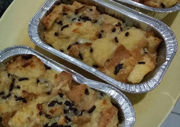 resep Simple Bread Pudding